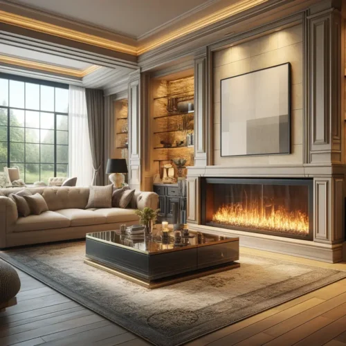 gas fireplace