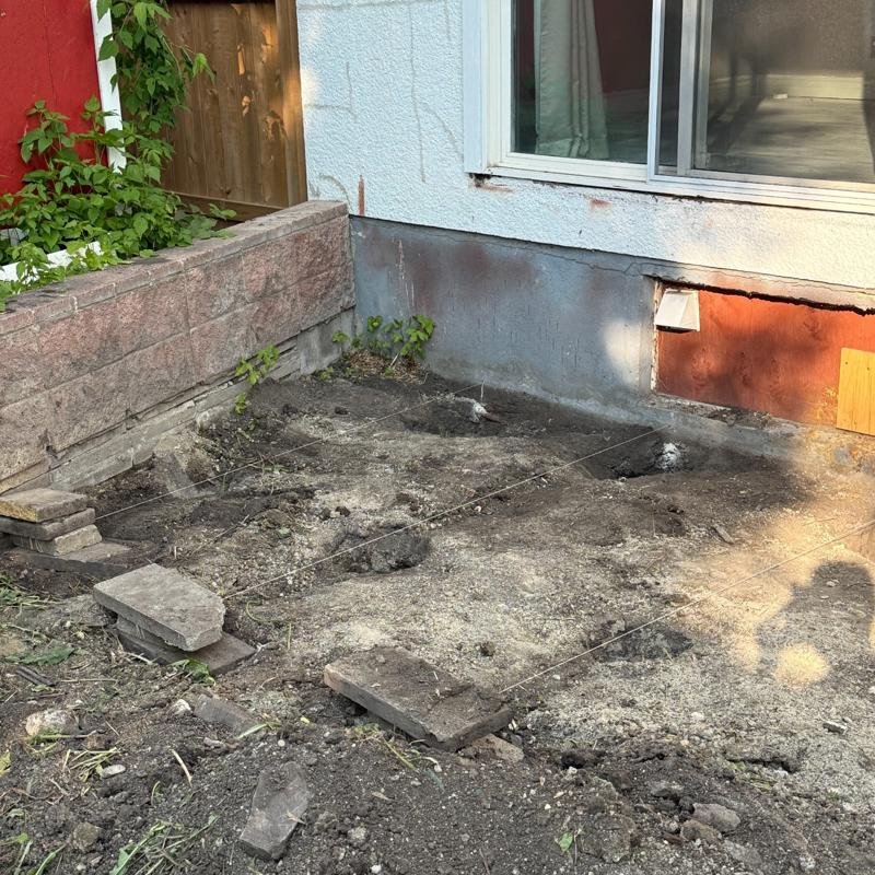 foundation work in landscaping