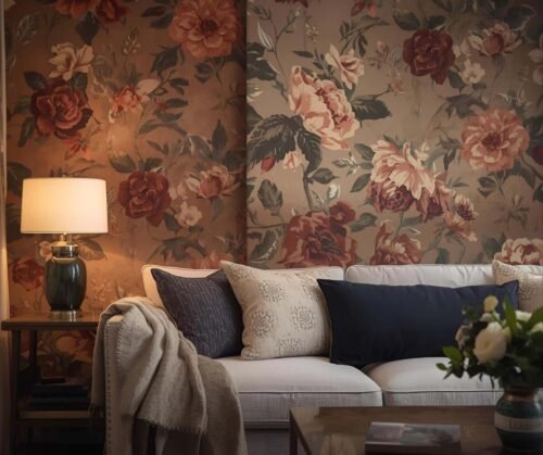 floral wallpaper