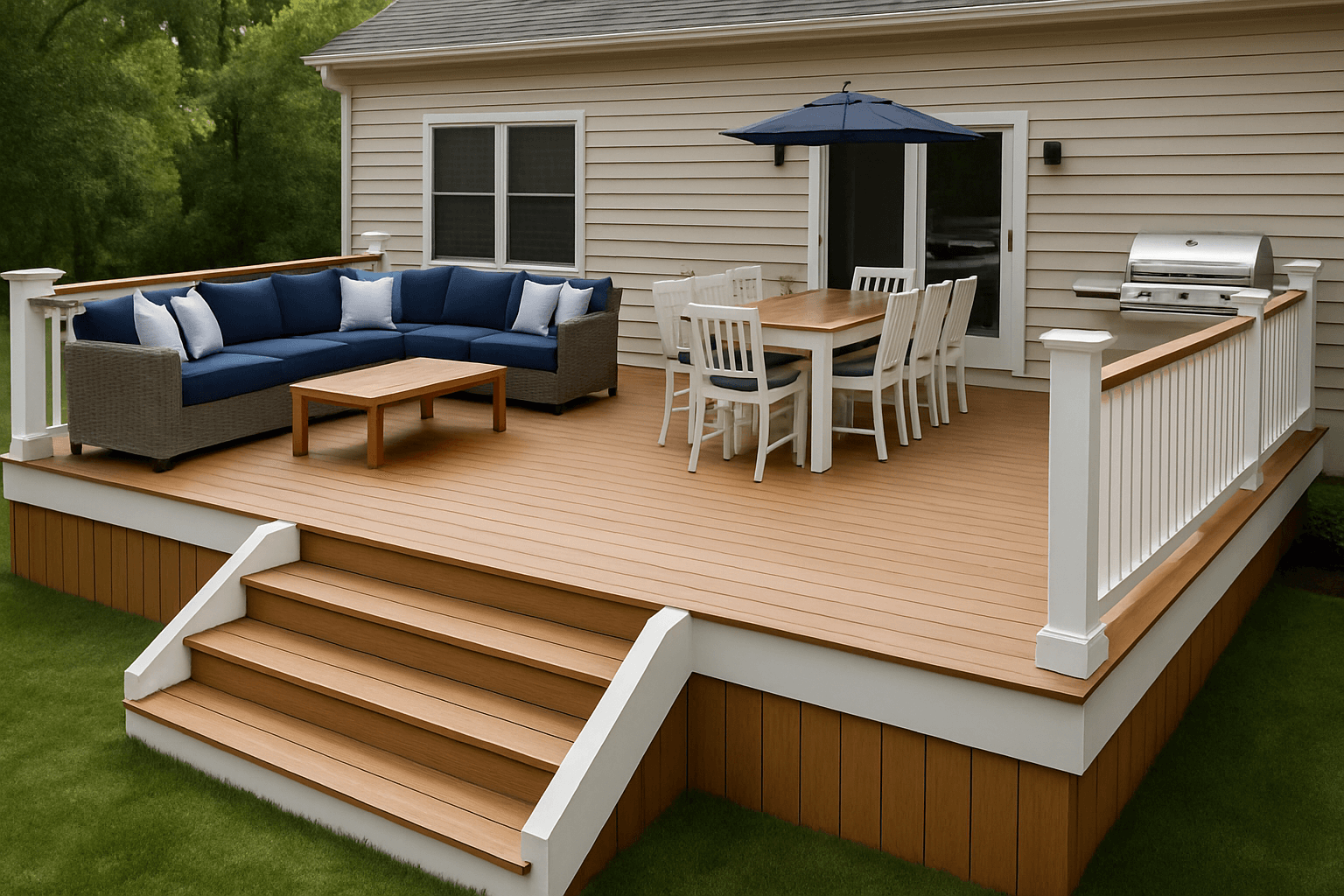 Deck construction image