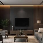Living room dark