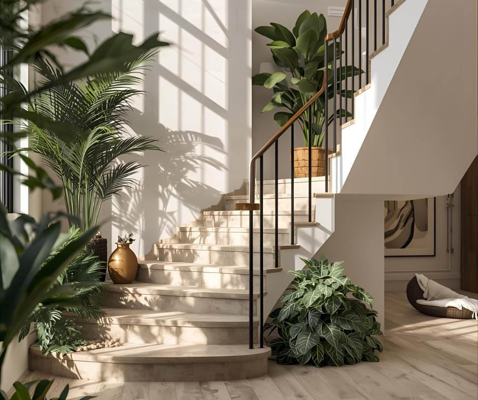 staircase handrail