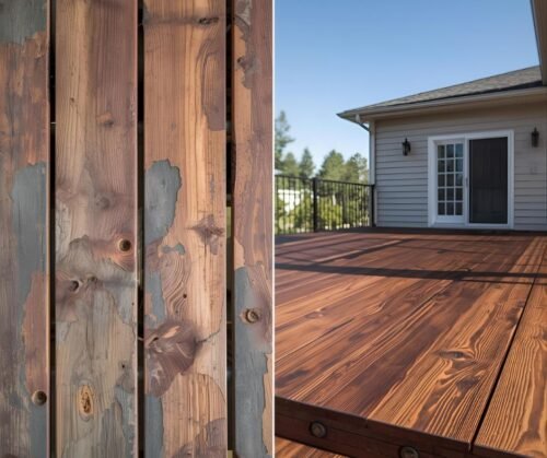 clean protected wood