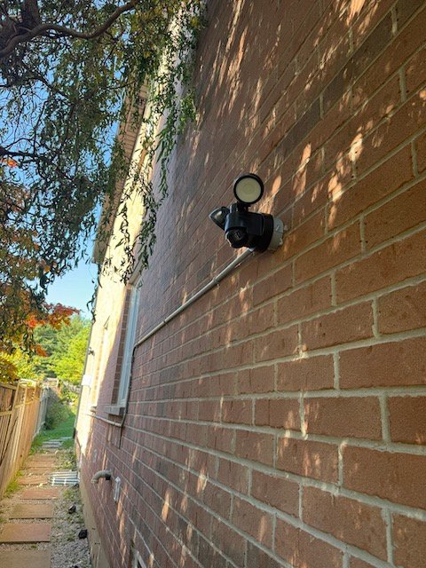 motion sensor instullation